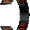 Strap-it® Strap-it Polar Grit X Pro Holz/Stahlarmband (Schwarz) Strap-it® Strap-it Polar Grit X Pro Holz/Stahlarmband (Schwarz)