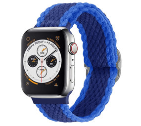 Strap-it® Apple Watch verstellbares gewebtes Nylonarmband (Blau) Strap-it® Apple Watch verstellbares gewebtes Nylonarmband (Blau)