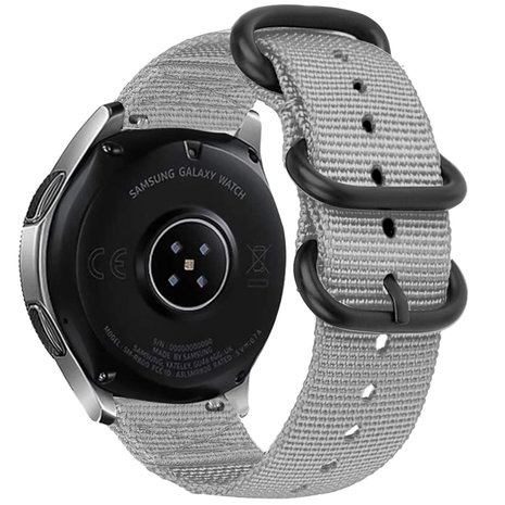 Strap-it® Strap-it Polar Unite Nylon-Schnallenarmband (Grau)