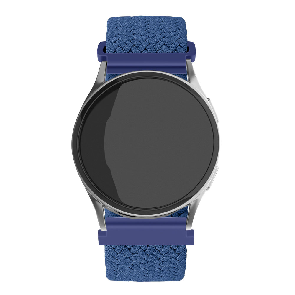Strap-it® Strap-it Samsung Galaxy Watch 4 40mm verstellbares gewebtes Nylonarmband (Blau) Strap-it® Strap-it Samsung Galaxy Watch 4 40mm verstellbares gewebtes Nylonarmband (Blau)