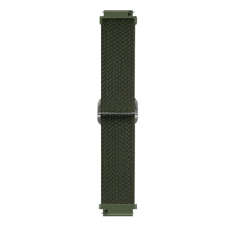 Strap-it® Strap-it Samsung Galaxy Watch 4 40mm verstellbares gewebtes Nylonarmband (Grün) Strap-it® Strap-it Samsung Galaxy Watch 4 40mm verstellbares gewebtes Nylonarmband (Grün)