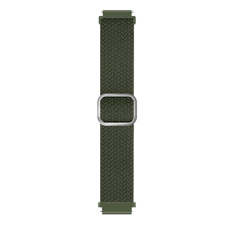 Strap-it® Strap-it Samsung Galaxy Watch 4 40mm verstellbares gewebtes Nylonarmband (Grün) Strap-it® Strap-it Samsung Galaxy Watch 4 40mm verstellbares gewebtes Nylonarmband (Grün)