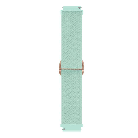 Strap-it® Strap-it Samsung Galaxy Watch 4 44mm verstellbares gewebtes Nylonarmband (Türkis) Strap-it® Strap-it Samsung Galaxy Watch 4 44mm verstellbares gewebtes Nylonarmband (Türkis)
