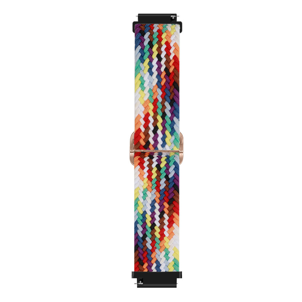 Strap-it® Strap-it Samsung Galaxy Watch 4 40mm verstellbares gewebtes Nylonarmband (Bunt) Strap-it® Strap-it Samsung Galaxy Watch 4 40mm verstellbares gewebtes Nylonarmband (Bunt)