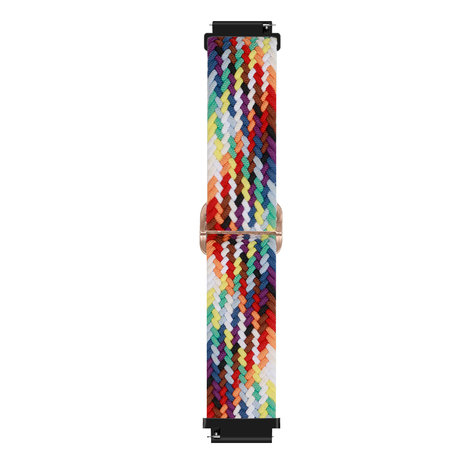 Strap-it® Strap-it Samsung Galaxy Watch 4 40mm verstellbares gewebtes Nylonarmband (Bunt) Strap-it® Strap-it Samsung Galaxy Watch 4 40mm verstellbares gewebtes Nylonarmband (Bunt)