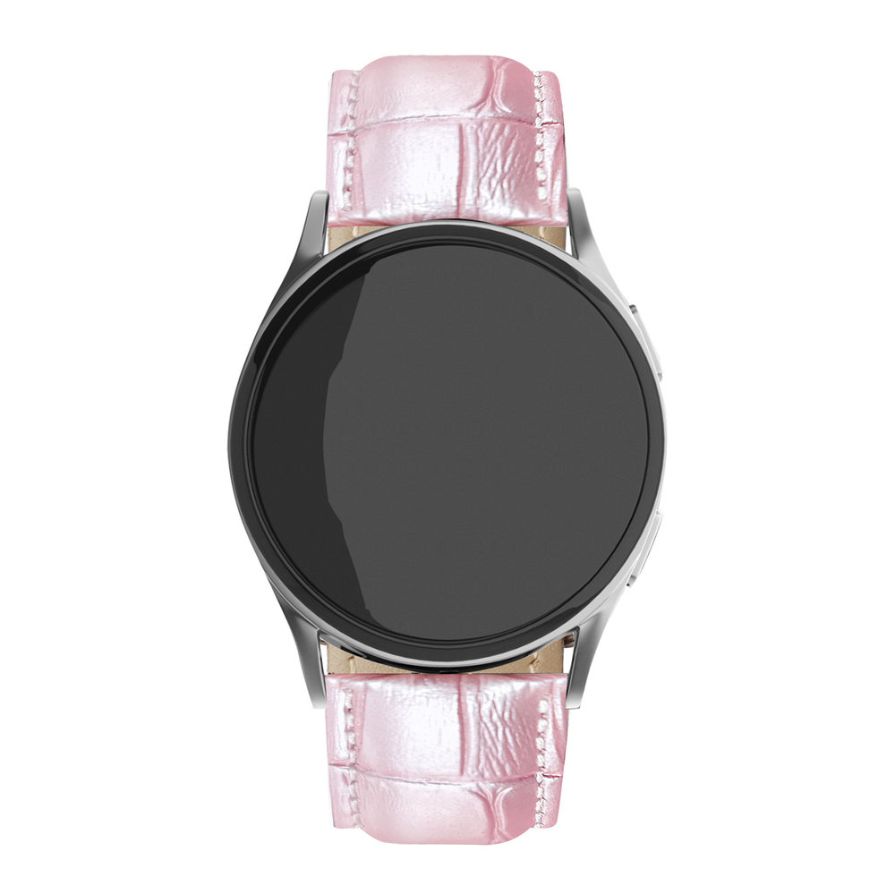 Strap-it® Strap-it Polar Unite Lederarmband mit Krokoprägung (Rosa) Strap-it® Strap-it Polar Unite Lederarmband mit Krokoprägung (Rosa)