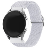 Strap-it® Fossil Gen 6 44mm verstellbares gewebtes Nylonarmband (Weiß) Strap-it® Fossil Gen 6 44mm verstellbares gewebtes Nylonarmband (Weiß)