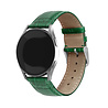 Strap-it® Strap-it Amazfit GTR 3 (Pro) Lederarmband mit Krokoprägung (Grün) Strap-it® Strap-it Amazfit GTR 3 (Pro) Lederarmband mit Krokoprägung (Grün)