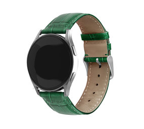 Strap-it® Polar Grit X Pro Lederarmband mit Krokoprägung (Grün) Strap-it® Polar Grit X Pro Lederarmband mit Krokoprägung (Grün)