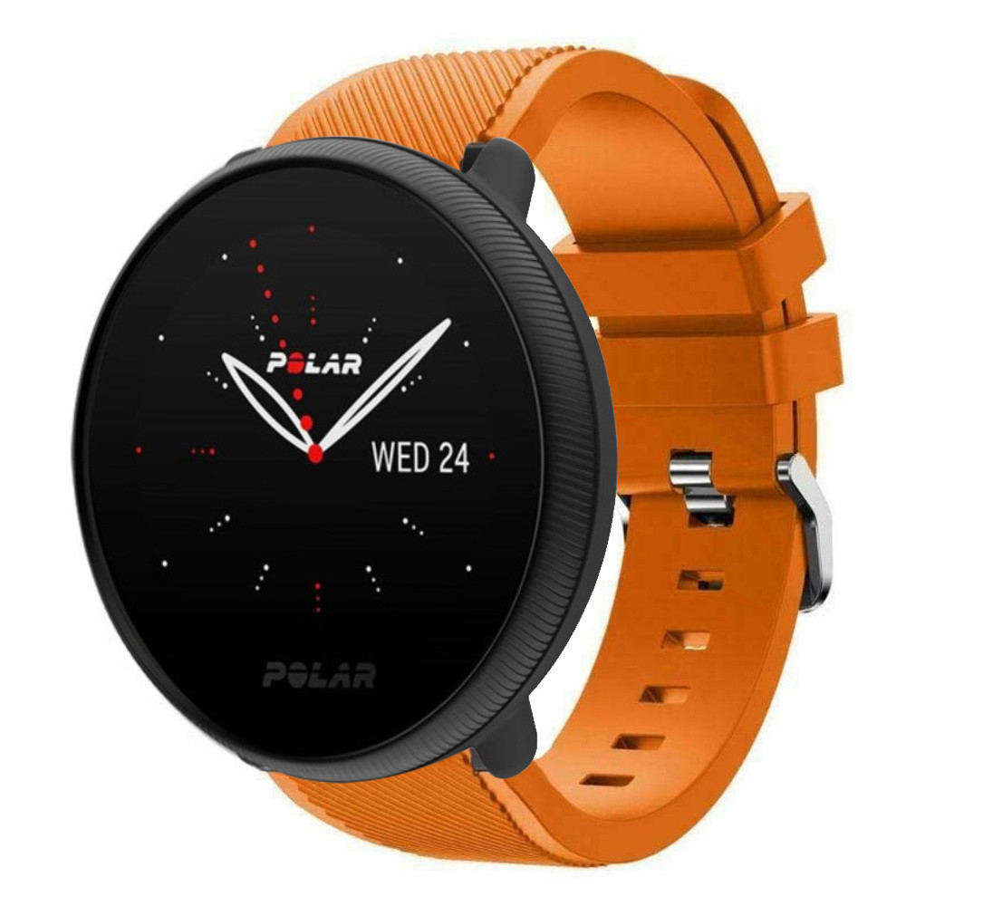 Strap-it® Strap-it Polar Ignite 3 Silikonarmband (Orange)