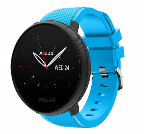 Strap-it® Strap-it Polar Ignite 3 Silikonarmband (Hellblau)