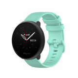 Strap-it® Polar Ignite 3 Luxus-Silikonarmband (Aqua)
