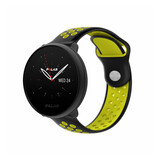 Strap-it® Polar Ignite 3 Sportarmband (Schwarz/Gelb) Strap-it® Polar Ignite 3 Sportarmband (Schwarz/Gelb)