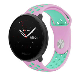 Strap-it® Polar Ignite 3 Sportarmband (Pink/Aqua) Strap-it® Polar Ignite 3 Sportarmband (Pink/Aqua)