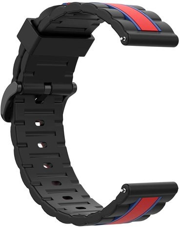 Strap-it® Strap-it Polar Ignite 3 Special Edition Armband (Schwarz/Rot) Strap-it® Strap-it Polar Ignite 3 Special Edition Armband (Schwarz/Rot)