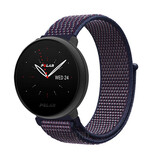 Strap-it® Polar Ignite 3 Nylonarmband (Lila/Blau) Strap-it® Polar Ignite 3 Nylonarmband (Lila/Blau)