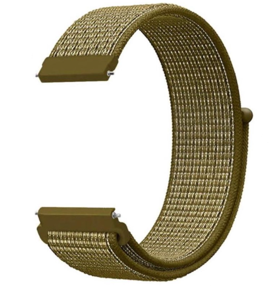 Strap-it® Strap-it Polar Ignite 3 Nylonarmband (Oliv)