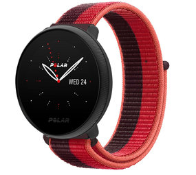 Strap-it® Polar Ignite 3 Nylonarmband (Kirschrot) Strap-it® Polar Ignite 3 Nylonarmband (Kirschrot)