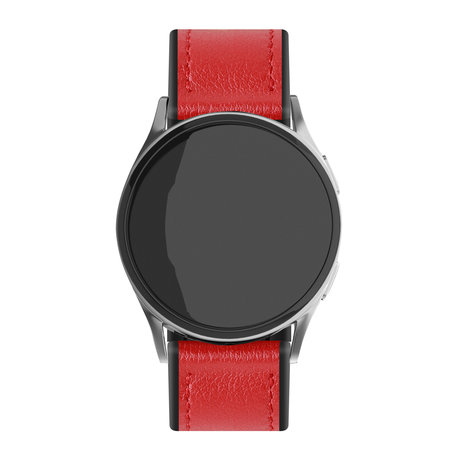 Strap-it® Strap-it Polar Ignite 3 Leder-Hybridarmband (Rot) Strap-it® Strap-it Polar Ignite 3 Leder-Hybridarmband (Rot)
