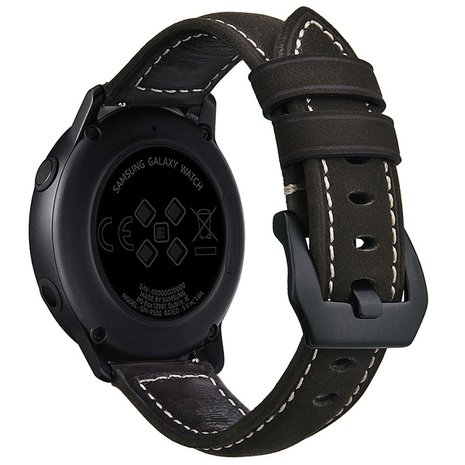 Strap-it® Strap-it Polar Ignite 3 Lederarmband (Schwarz) Strap-it® Strap-it Polar Ignite 3 Lederarmband (Schwarz)