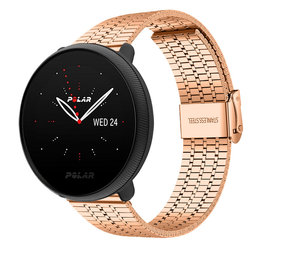 Strap-it® Polar Ignite 3 Edelstahlarmband (Roségold) Strap-it® Polar Ignite 3 Edelstahlarmband (Roségold)