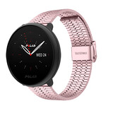 Strap-it® Polar Ignite 3 Edelstahlarmband (Rosa) Strap-it® Polar Ignite 3 Edelstahlarmband (Rosa)