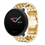 Strap-it® Polar Ignite 3 Drache Stahlarmband (Gold) Strap-it® Polar Ignite 3 Drache Stahlarmband (Gold)
