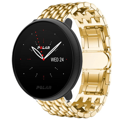 Strap-it® Strap-it Polar Ignite 3 Drache Stahlarmband (Gold)