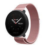 Strap-it® Polar Ignite 3 Milanese Armband (Rosa) Strap-it® Polar Ignite 3 Milanese Armband (Rosa)