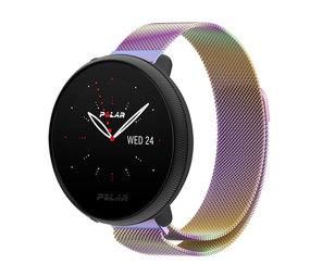 Strap-it® Polar Ignite 3 Milanese Armband (Regenbogen) Strap-it® Polar Ignite 3 Milanese Armband (Regenbogen)