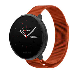 Strap-it® Polar Ignite 3 Milanese Armband (Orange) Strap-it® Polar Ignite 3 Milanese Armband (Orange)