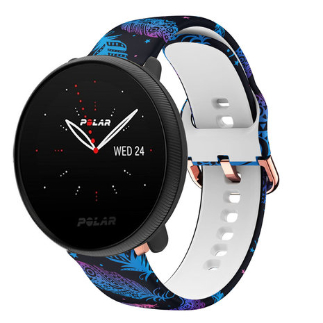 Strap-it® Strap-it Funky Feather Polar Ignite 3 Armband Strap-it® Strap-it Funky Feather Polar Ignite 3 Armband