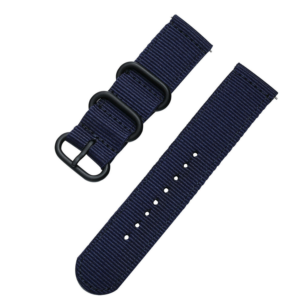 Strap-it® Strap-it Samsung Galaxy Watch 3 41mm Nylon schnallenband (Blau) Strap-it® Strap-it Samsung Galaxy Watch 3 41mm Nylon schnallenband (Blau)