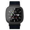 Strap-it® Strap-it Fitbit Versa 4 Nylon Armband (Schwarz) Strap-it® Strap-it Fitbit Versa 4 Nylon Armband (Schwarz)