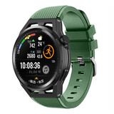 Strap-it® Huawei Watch GT Schnallenarmband Silikon (Grün) Strap-it® Huawei Watch GT Schnallenarmband Silikon (Grün)