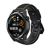 Strap-it® Strap-it Huawei Watch GT Lederarmband (Schwarz) Strap-it® Strap-it Huawei Watch GT Lederarmband (Schwarz)