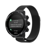 Strap-it® Suunto 9 (Baro) Milanese Armband (Schwarz)