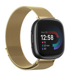 Strap-it® Strap-it Fitbit Versa 4 Milanese Armband (Gold)