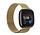 Strap-it Fitbit Versa 4 Milanese Armband (Gold)