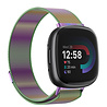 Strap-it® Strap-it Fitbit Versa 4 Milanese Armband (Regenbogen) Strap-it® Strap-it Fitbit Versa 4 Milanese Armband (Regenbogen)