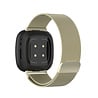 Strap-it® Strap-it Fitbit Versa 4 Milanese Armband (Champagner) Strap-it® Strap-it Fitbit Versa 4 Milanese Armband (Champagner)