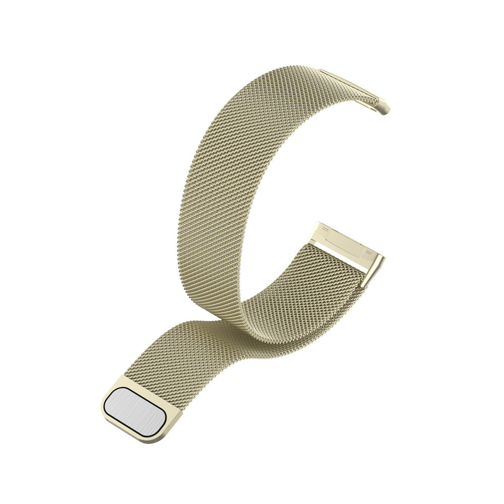 Strap-it® Strap-it Fitbit Sense 2 Milanese Armband (Champagner) Strap-it® Strap-it Fitbit Sense 2 Milanese Armband (Champagner)