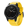 Strap-it® Strap-it Garmin Fenix 5 (Plus) / 6 (Pro) Armband Silikon (Gelb) Strap-it® Strap-it Garmin Fenix 5 (Plus) / 6 (Pro) Armband Silikon (Gelb)