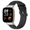 Strap-it® Strap-it Redmi Watch 3 Lederarmband (Schwarz) Strap-it® Strap-it Redmi Watch 3 Lederarmband (Schwarz)