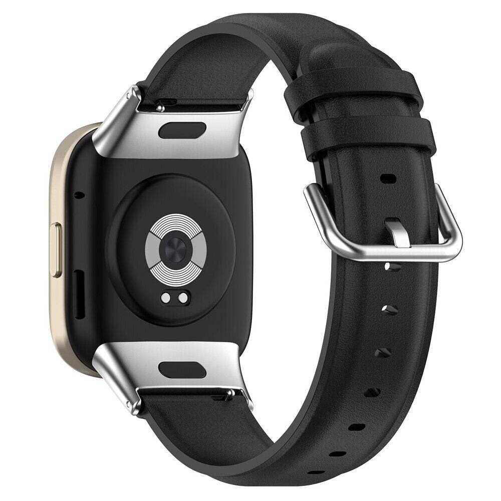 Strap-it® Strap-it Redmi Watch 3 Lederarmband (Schwarz) Strap-it® Strap-it Redmi Watch 3 Lederarmband (Schwarz)