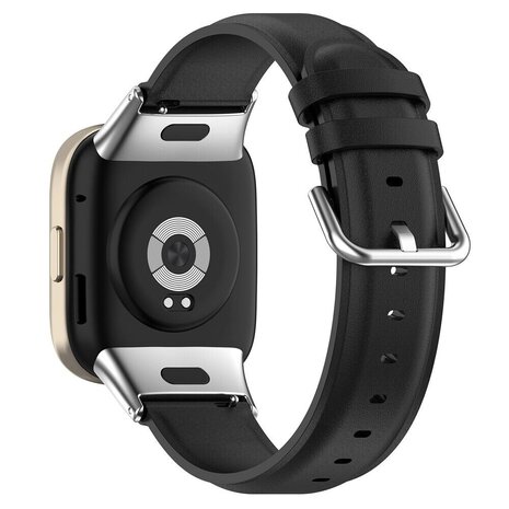 Strap-it® Strap-it Redmi Watch 3 Lederarmband (Schwarz) Strap-it® Strap-it Redmi Watch 3 Lederarmband (Schwarz)