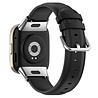 Strap-it® Strap-it Redmi Watch 3 Lederarmband (Schwarz) Strap-it® Strap-it Redmi Watch 3 Lederarmband (Schwarz)