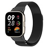 Strap-it® Strap-it Redmi Watch 3 Milanaise Armband (Schwarz) Strap-it® Strap-it Redmi Watch 3 Milanaise Armband (Schwarz)
