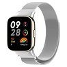 Strap-it® Strap-it Redmi Watch 3 Milanaise Armband (Silber) Strap-it® Strap-it Redmi Watch 3 Milanaise Armband (Silber)