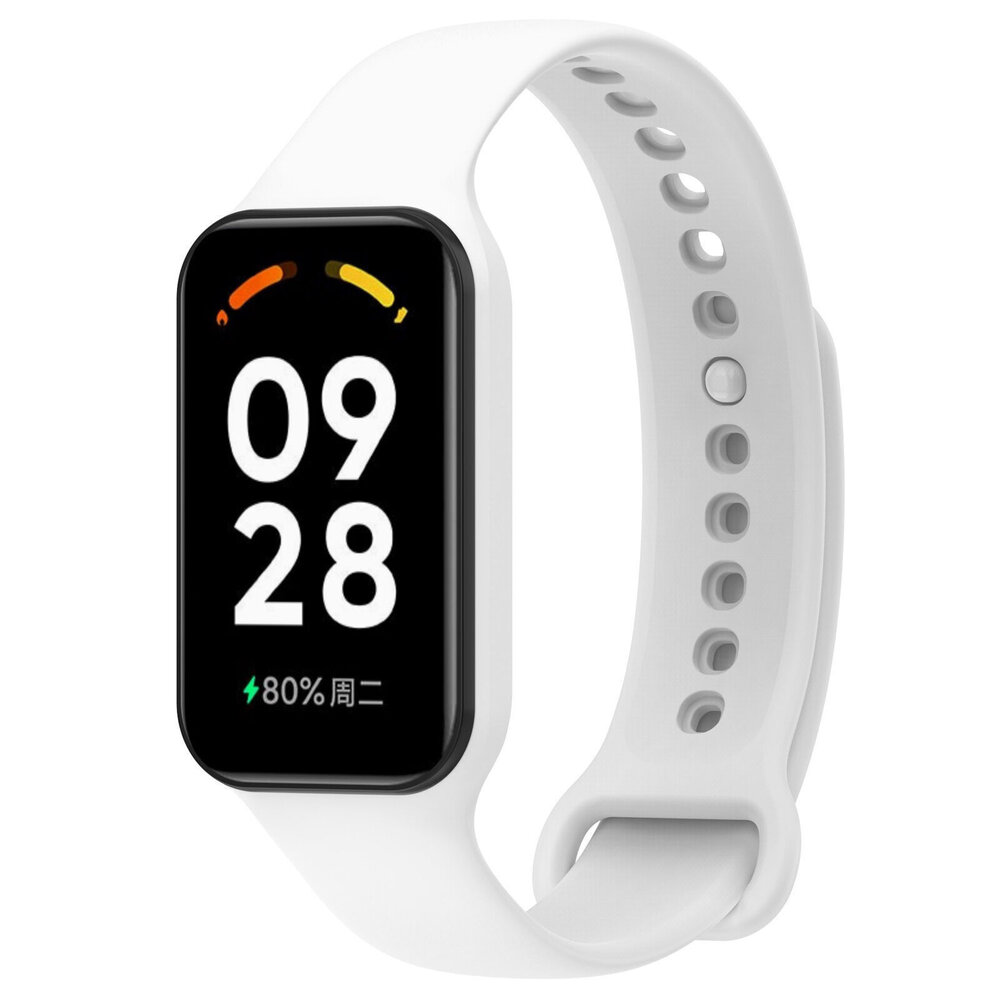 Strap-it® Strap-it Xiaomi Redmi Smart Band 2 Silikon Armband (Weiß) Strap-it® Strap-it Xiaomi Redmi Smart Band 2 Silikon Armband (Weiß)